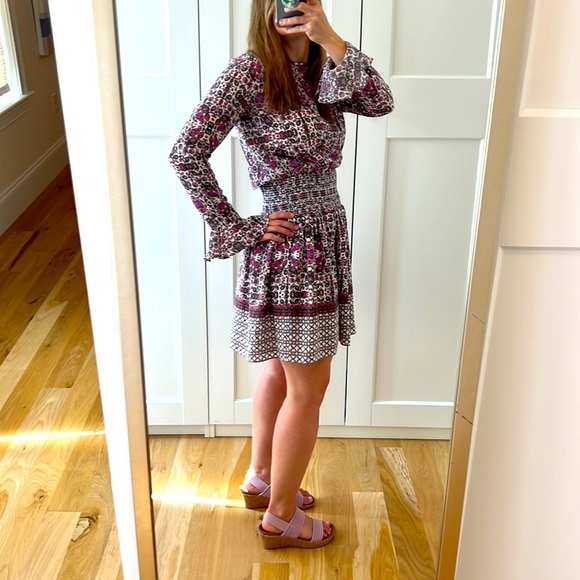 Shoshanna size 2 Paisley silk dress - Picture 3 of 8